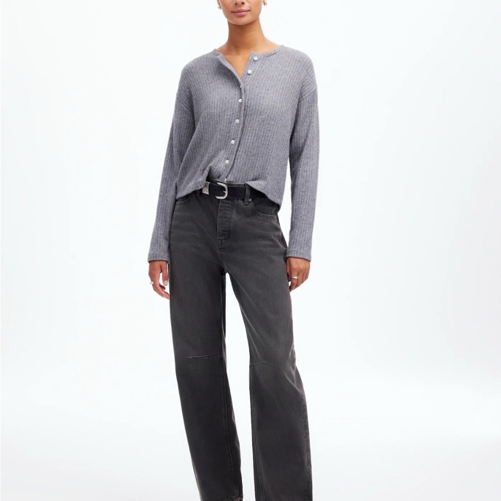 Madewell The Darted Barrel Jean Olenda Wash Size 30 Tall